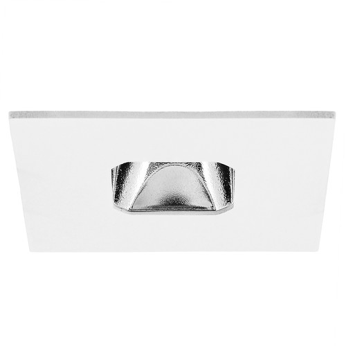 Blaze Square Micro Fire Rated Fixed LED Downlight Warm White (2700K) 5W (=50W) White