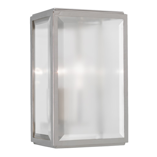Homefield Frosted Glass 240V (7083) 60W Polished Nickel