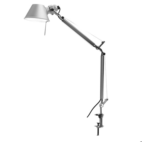 Tolomeo Large Arm & Clamp Silver 100W