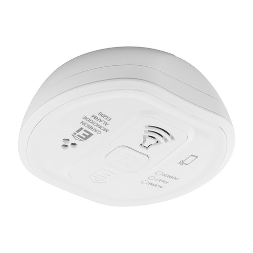 Wireless Carbon Monoxide Alarm  Lithium Battery Wireless White