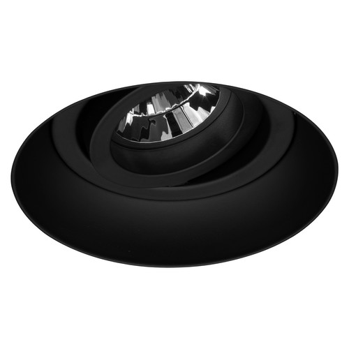 Trimless Connect Fire-Rated Adjustable Downlight GU10 240V Black 50W