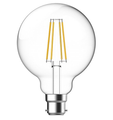 LED Globe Lamp 95mm 1350lm BC 10W