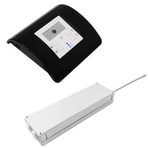 Wise Mouse Blind, Daylight Sensor Switch & Blind Receiver 24V 2 Channel Black