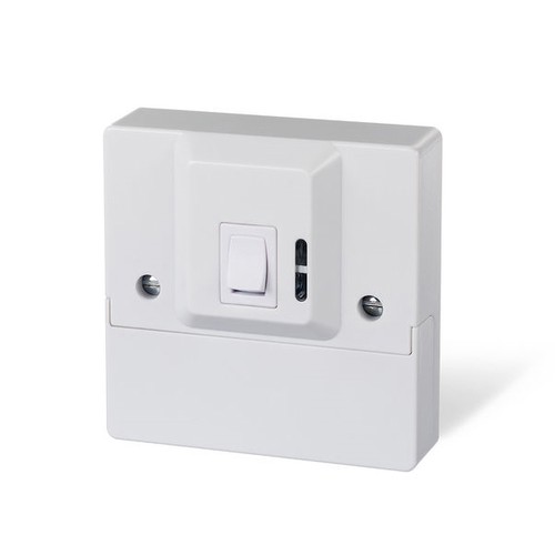 Programmable Security Light Switch 1 Gang White