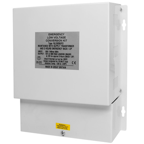 Emergency Low Voltage Conversion 12V 3hr 50W Maintained