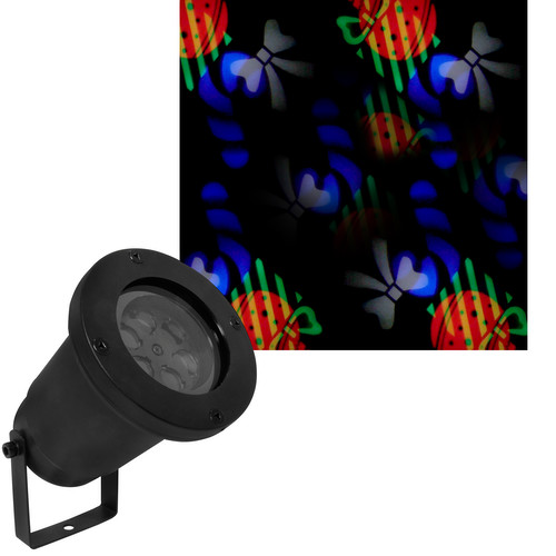 X Firefly Gobo LED Garden Christmas Effect Spike Light RGBW 240V
