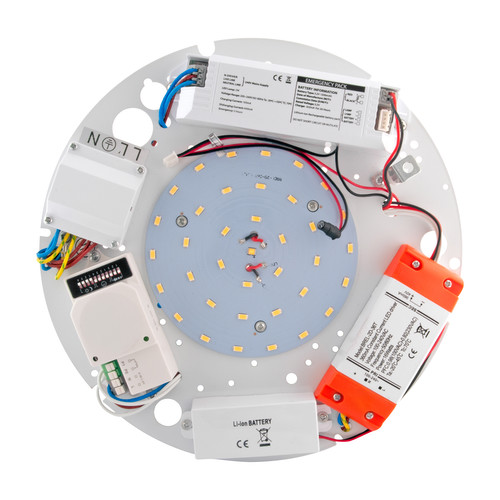 LED Emergency Gear Tray 17W Maintained / Motion Sensor / Dimming