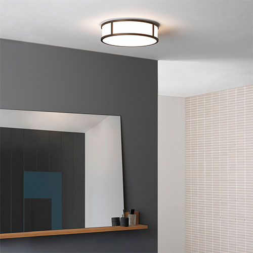 bathroom flush mount lights