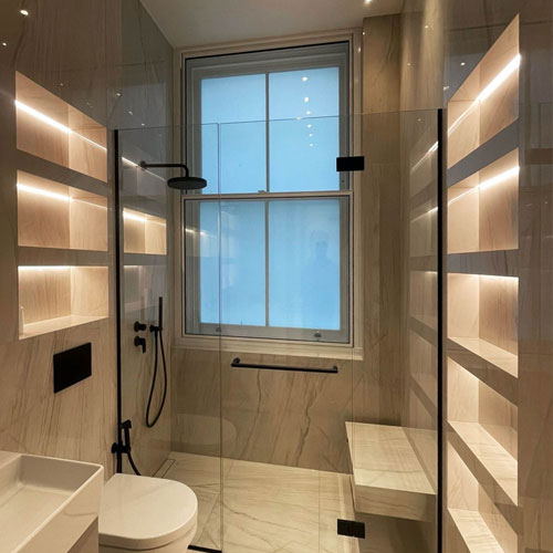 bathroom led tape