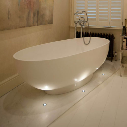 bathroom uplights