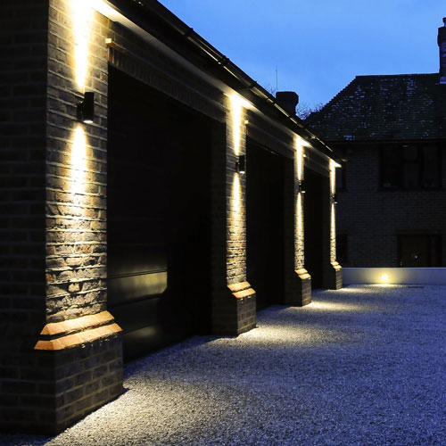 pillar wall lights