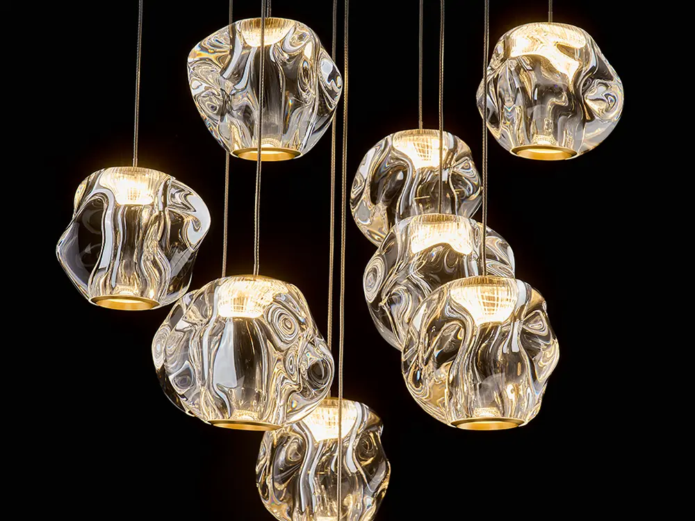 Ciottolo pendant lighting