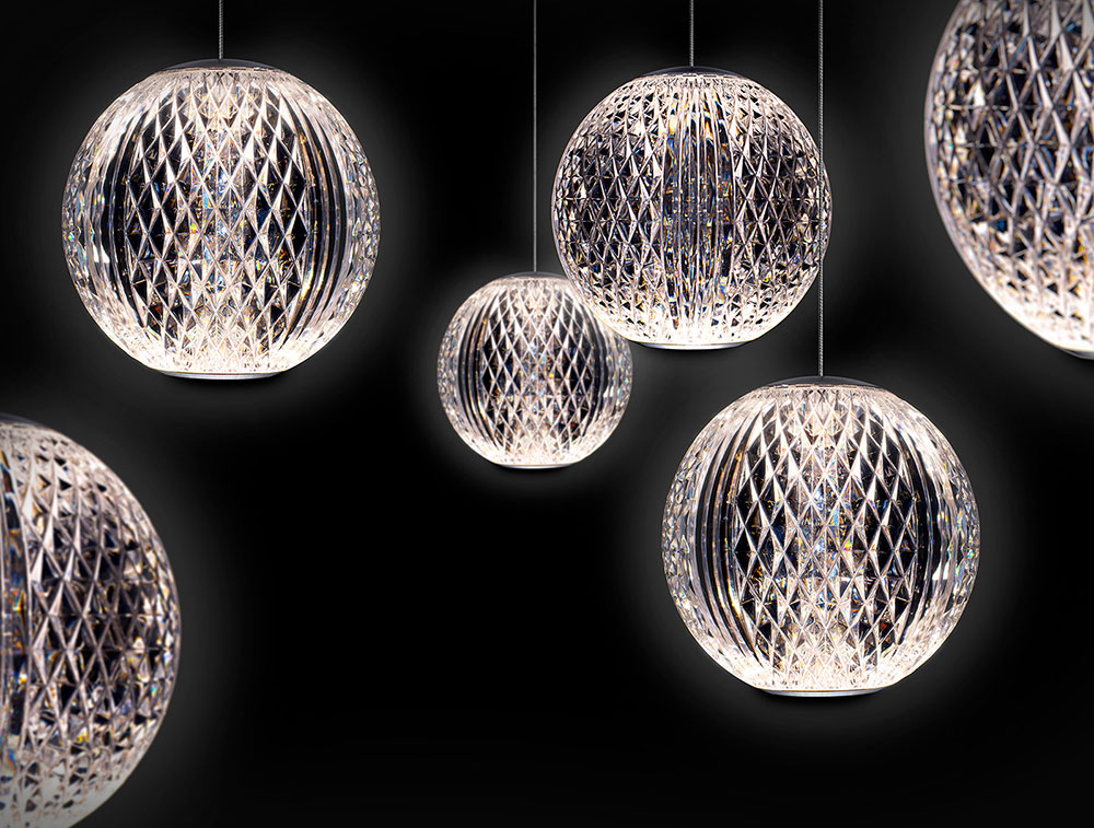 diamonte pendant lighting