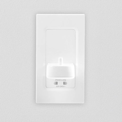 Toothbrush charger Shaver Sockets