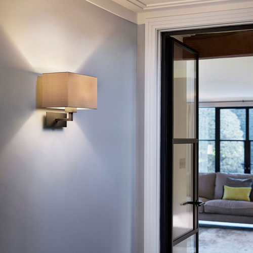 wall light with shade