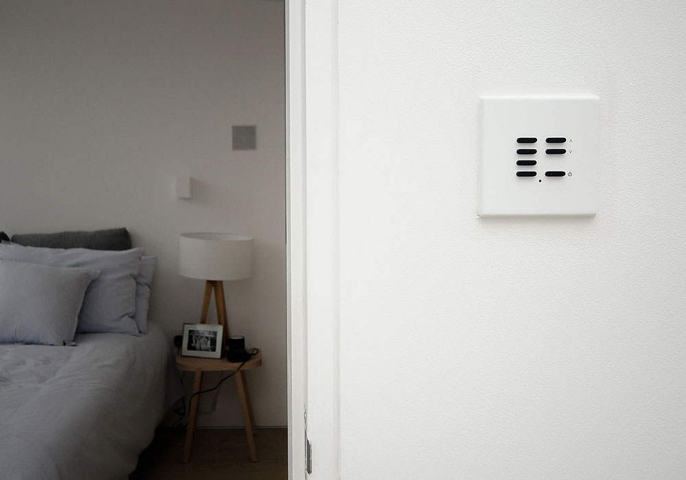 wise wireless vogue white keypad